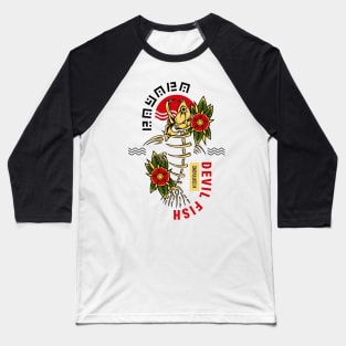 Payara, devil fish with wildflowers Baseball T-Shirt